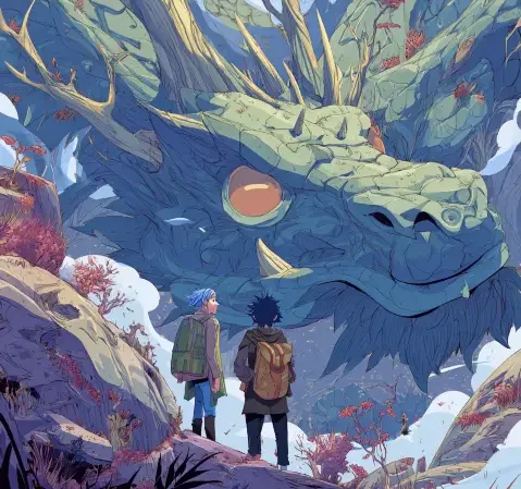 奇幻恋爱漫画《星尘观测者》封面